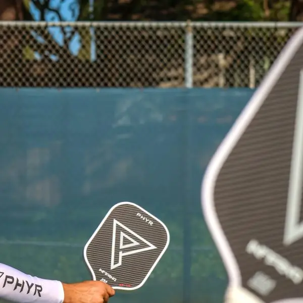 Paddle through the net